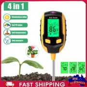 Soil PH Tester 4-in-1 Digital Moisture Light Test Meter Analyzer Plant Garden‘