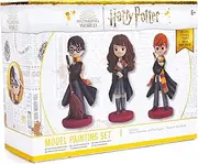 Harry Potter abeec Model Painting Set - Paint Your Own Sets for Kids Gifts - 3 x Figures, 7 x Poster Paints and 1 x Extra Fine Paint Brush Gifts for Kids