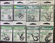 Mustad Hook Octopus Beak 1X Strong Bait 92553NP-BN - Pick
