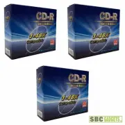 [3 Pack of 10] CD-R 700MB / 80 min 1-48X Compatible Recordable Blank Disks