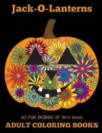 在飛比找博客來優惠-Adult Coloring Books: Jack-o-l