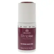 Striplac Peel or Soak - 138 Wine and Soul by Alessandro for Women - 0.27 oz Nail Polish