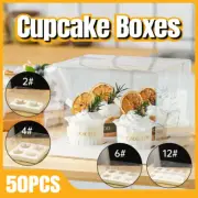 Premium Cake Pie and Biscuit Storage Boxes Durable Bakery Packaging for Cupcakes