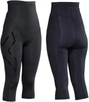 2XU Post-Natal Sport Compression 3/4 Tights (Black/Nero) Small