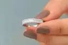 2CT Baguette Cut Lab Created Diamond Eternity Wedding Ring 14k White Gold Plated