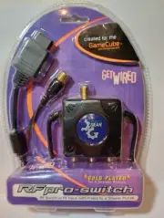 RF Pro Switch For GameCube & Nintendo 64 Modulator Gold Plated New Video Game