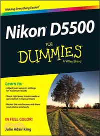 在飛比找三民網路書店優惠-Nikon D5500 for Dummies