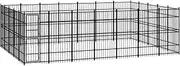 Generic Outdoor Dog Kennel Steel 32.26 m虏