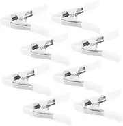 SHINEOFI 8pcs Heavy Duty Spring Clamps for Backdrop Clips Plastic Background Cloth Holders Lightweight and Compact Photography Accessories for Stabilizing Background