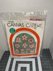 Leisure Arts Canvas Capers Old World Ornaments #452 Set Of Ten NEW