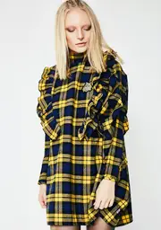 [Little Sunny Bite] LSB X Muppets Miss Piggy Checker Dress