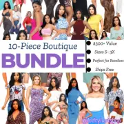 10 Pc Women’s Clothing Bundle S–3X | Boutique Reseller Lot NWT NWOT Mixed Brands