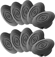 JECOMPRIS 10pcs Side Skirt Decorative Cars Mud Skirt Clip Retainer Floor Drain Cover Car Side Trim Cover Water Drain Cover Automotive Repair Kit Floor Pan Drain Stopper Plastic Black