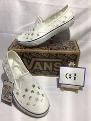 Vans Yucca Slip-On TRK Marshmallow Sneakers Size 7 Men’s/8.5 Women’s VN0A5HF8BAD