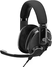 EPOS Audio Gaming H3 Hybrid Closed Acoustic Gaming Headset with Bluetooth, Black, One-Size