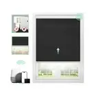 Motorized No Drill Cordless Blackout Smart Blinds - Customized Size, Automati...