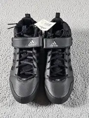 Addias Men's Grid Iron 7 D Mid American Football Cleats Sz 10.5 Black
