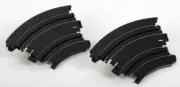 AFX 70611 6" Curved Track 1/8 (2) HO Scale Slot Car