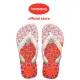 【havaianas 哈瓦仕】拖鞋 童鞋 兒童 夾腳拖 花朵 漸層 Kids Flores 白 4000052-6162K(哈瓦士)