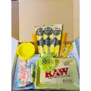 Yellow Stoner Kit Gift Box | Perfect Gift for Stoners | Stoner Gifts