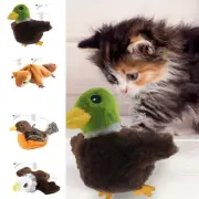 Interactive Flying Bird Cat Toys Electronic Pet Simulation Chirping Flapping Toy