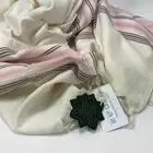 LARA 100% TURKISH COTTON PESTEMAL BEACH SPA TOWEL PINK STRIPES - SATVARI