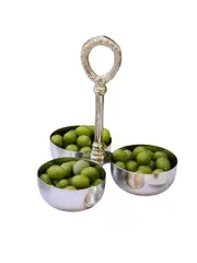 La Casa Homewares | Mezzatorre Aperitif Stand in Silver | The UNDONE