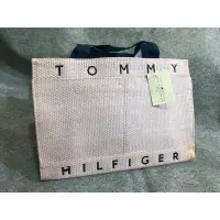 在飛比找蝦皮購物優惠-Tommy Hilfiger 粉紫編織手提-肩背包