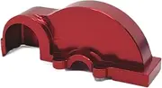 RC Car Gear Cover 1/12 RC Car Parts Modification Vehicle Upgrade Components Metal Upgrade Part, red