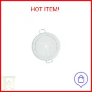 Monster Cable Just Hook It Up White 1 gang Plastic Spring Lock Cable Pass Wall P