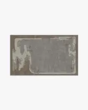 90' x 150' | Machine Washable Runner Rug | Kid & Pet Friendly | Indoor Rug | Mushroom Dream Grey Taupe Rug by Architectural Digest | Ruggable