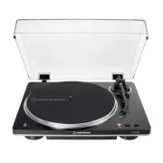 Audio-Technica AT-LP70XBT Fully Automatic Wireless Belt-Drive Turntable, Black