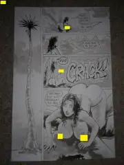 Massey CAVEWOMAN LOST 1 pg 18 SEXY MERIEM ON ALL FOURS - WOW VERY SEXY