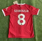 Szoboszlai Liverpool 2023/2024 Signed Home Shirt