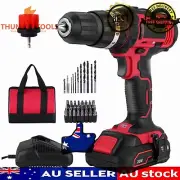 Thunder Tools Cordless Drill Driver 20V Cordless Electric Drill Driver Kit Set
