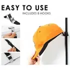 Door Rack Multi Hooks No Deformation Punch-free Coat Hanger Practical