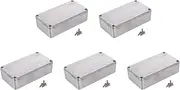 5X Aluminium Electronics Project Box Case Enclosure Instrument Waterproof, Standard 1590B 112X60X31mm