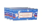 4 X Satya Sai Baba Nag Champa Dhoop Sticks