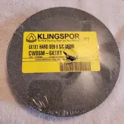Klingspor Convolute Wheel CW8SM-6x1x1 Hard Deburring 8 SC Medium Grade - new