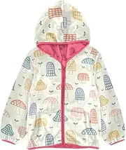 [Caihoyu] Sherpa Coat Lightweight Zip Up Toddler Girl Fall Jacket