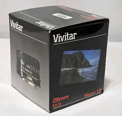 Vivitar 28mm f2.8 Interchangeable Macro 1:6x Lens for Olympus (BRAND NEW!)