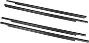 Edge Trim Fit for Mitsubishi Outlander 2006-2012 Areyourshop 4X Car Outside Window Weatherstrip Seal Belt Moulding Car Door Protectors