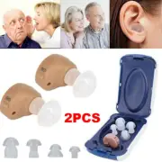 Mini Invisible In Ear Digital Hearing Deaf Aid Sound Voice Amplifier Enhancer