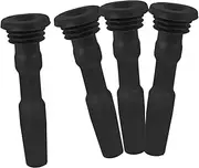 Gatuida 4pcs Ignition Coil Rubber Sleeve Spark Plug Rubber Boots for Car Ignition Coil Boot for Car Spark Plug Boot Car Engine Ignition Coil Boot Car Ignition Coil Rubber Boot Black