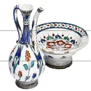 Iznik pottery Turkey circa 1575 Tile Mural Kitchen Backsplash Art Marble Ceramic
