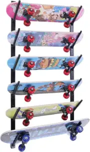 Skateboard Wall Mount, Skate Board Wall Display Hanger Rack, Snowboard Wall Moun