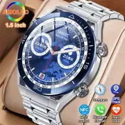 2024 NFC AMOLED Smartwatch Custom Dial GPS IP68 Waterproof