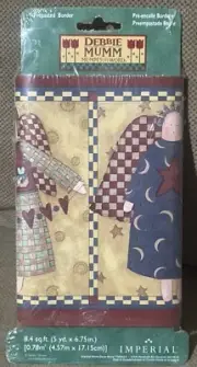 Debbie Mumm "Whimsical Country Charm" Angel Pre-Pasted Wall Border 5 yd x 6.75"