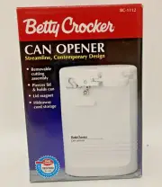 New Betty Crocker Can Opener IOB Model BC-1112