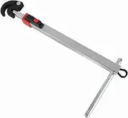 Basin Wrench: Sturdy Extendable 250mm Faucet Installation Tool for Under Sink Use, Telescoping Plumber Wrench, Plumber's Tool for Tight Spaces